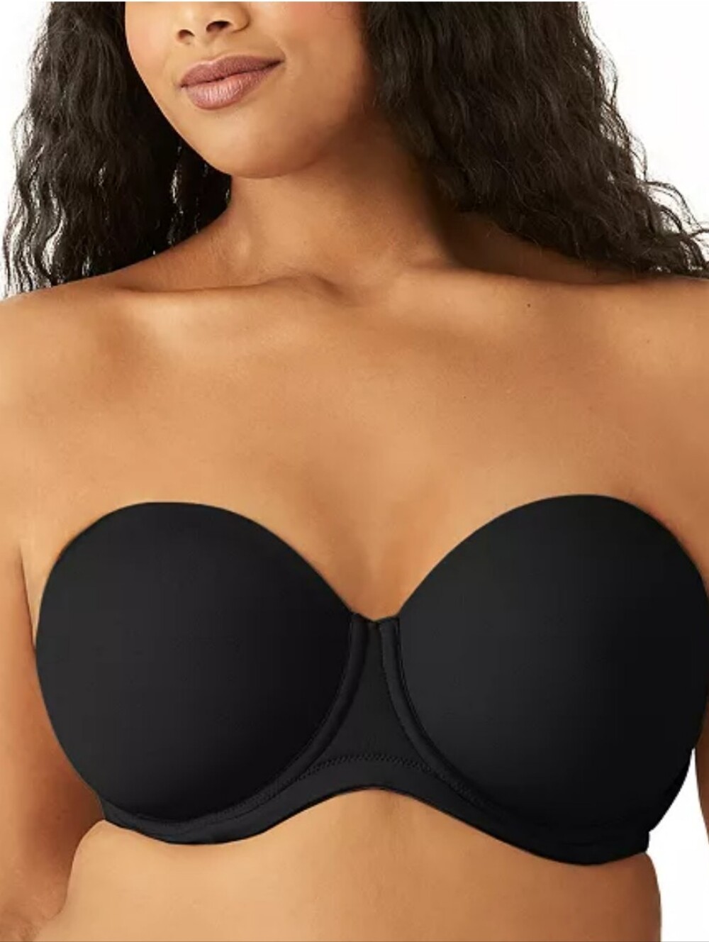 wacoal red carpet strapless bra style 854119 black size 38C
